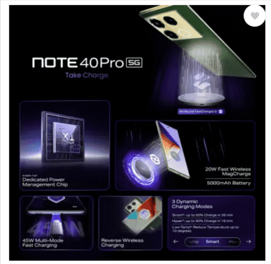 infinix note 40pro 5g