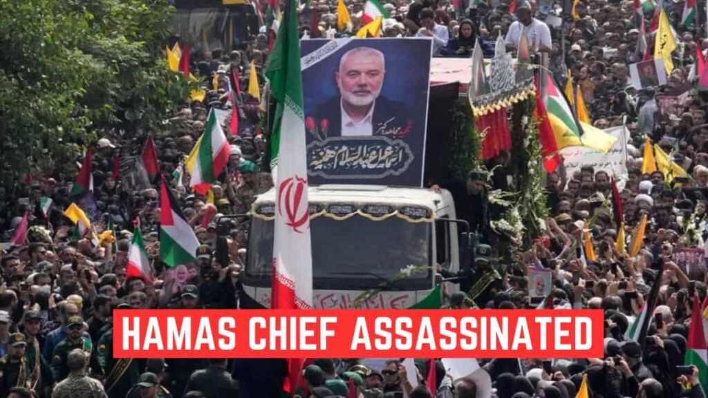 Hamas Chief assassinated 