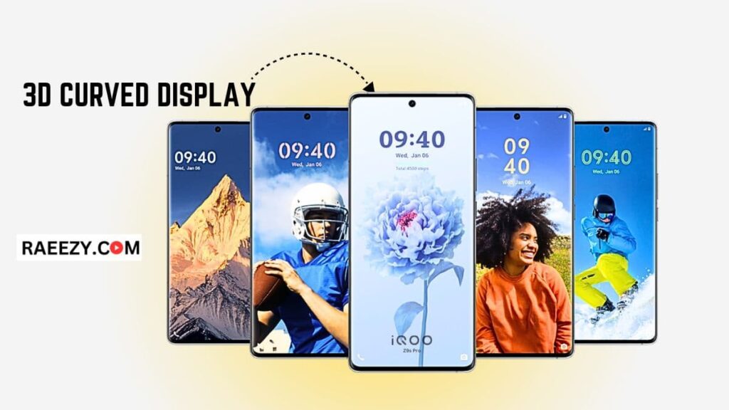 IQOO Z9S PRO 3D CURVED DISPLAY 