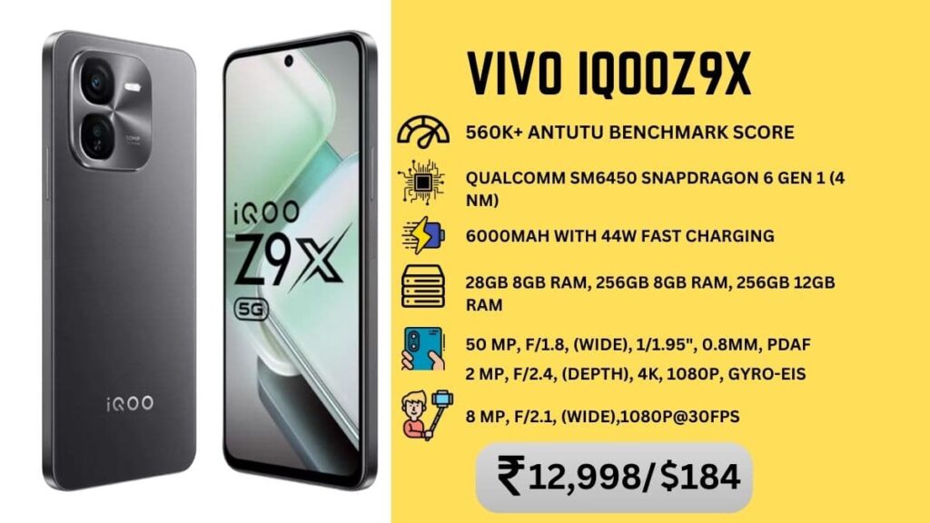 VIVO IQOOZ9X 