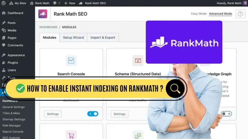 How to Enable Instant Indexing On Rankmath